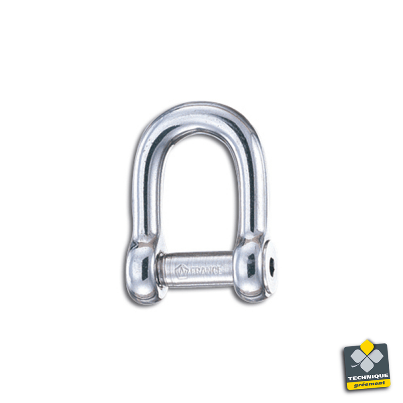 Manille Pivotante En Acier Inoxydable 6mm – Pour Voile, Gréement, Bateau, Levage, Utilisation Marine/industrielle - 3