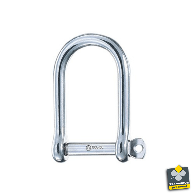 Manilles Ancrage Acier Inoxydable M5 | Forme D Avec Boulons | Pour Gréement, Cordages & Câbles | TNSRAY